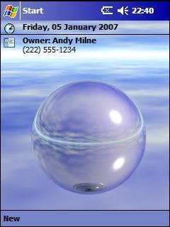 Reflections AMF Theme for Pocket PC