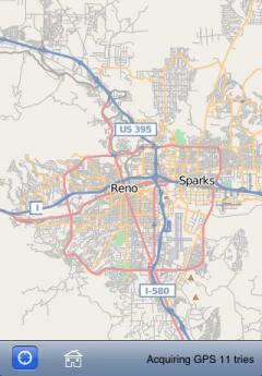 Reno (Nevada) Map Offline