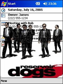 Reservoir Dogs theme for Pocket PC