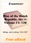 Rise of the Dutch Republic - Volume 11 for MobiPocket Reader