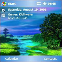 River Trees Theme for Pocket PC