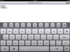 Romanian Keyboard for iPad