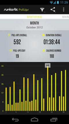 Runtastic Pull-Ups Pro for Android