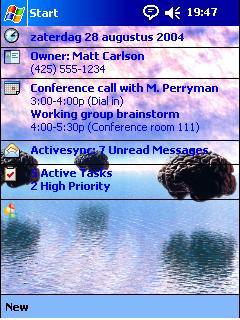 Rush 5 theme for Pocket PC