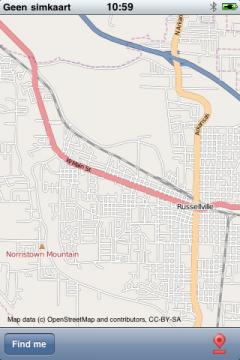 Russellville Street Map
