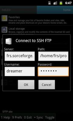 SFTP Plugin for Ghost Commander
