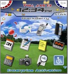 G5 Theme for Blackberry 7100