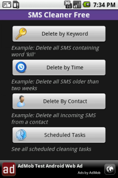 SMS Cleaner Free