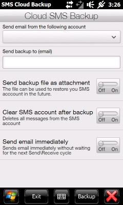 SMS Cloud Backup