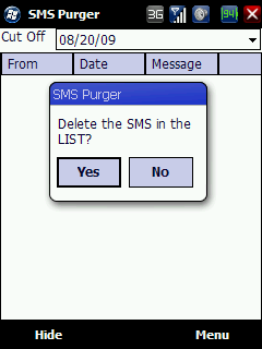 SMS Purger