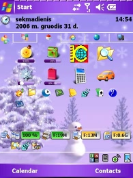SPB Christmas Pack Snowy Theme for Pocket PC