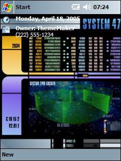 ST System 47 Theme for Pocket PC