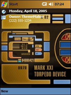 ST Torpedo Diagnostic Theme for Pocket PC