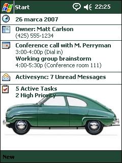 Saab 96 DRC Theme for Pocket PC