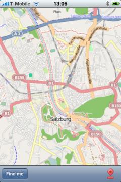 Salzburg Street Map
