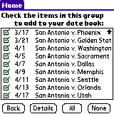 San Antonio Spurs 2006-07 Schedule