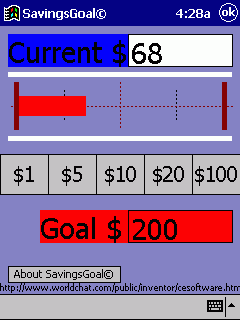 SavingsGoal