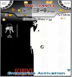 Scarface Theme for Blackberry 7100