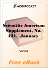 Scientific American Supplement, No. 421, January 26, 1884 for MobiPocket Reader