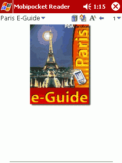 PDAVacation Paris Cityguide with street maps