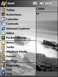 Sea Mist bb Theme for Pocket PC