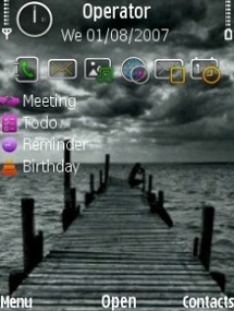 Sea Theme for Symbian S60 3rd Edition