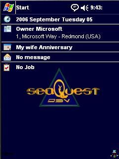 SeaQuest GB Theme for Pocket PC