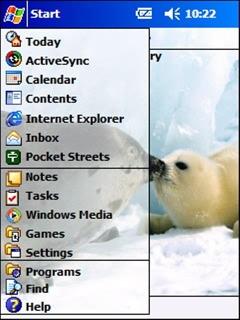 Seal Kiss bb Theme for Pocket PC