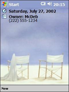Seaside Daydream Theme for Pocket PC