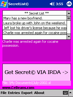 SecretList