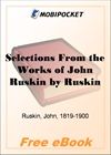 Selections From the Works of John Ruskin for MobiPocket Reader