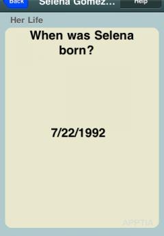 Selena Gomez Trivia