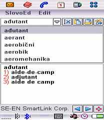 Serbian-English and English-Serbian dictionary (UIQ2.x)