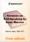 Sermons on Evil-Speaking for MobiPocket Reader