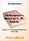 Shakespeare's Bones for MobiPocket Reader