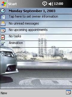 Shanghai A4 Theme for Pocket PC