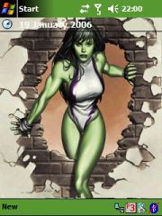 She Hulk 1 Theme for Pocket PC