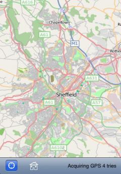 Sheffield (UK) Map Offline