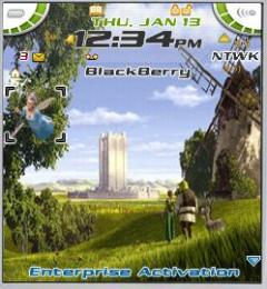 Shrek 2 Theme for Blackberry 7100