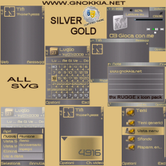 Silver Gold Theme