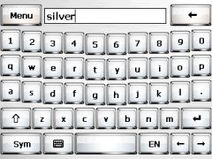 Silver Skin for SPB Keyboard