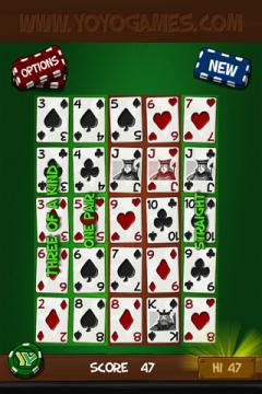 Simply Poker Squares Free for iPhone/iPad