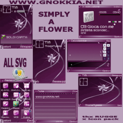 Simply a Flower Theme