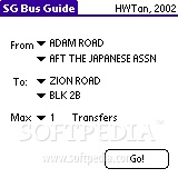 Singapore Bus Guide for Palm OS