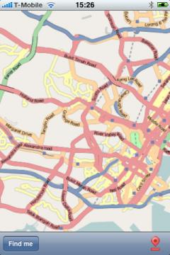 Singapore Street Map