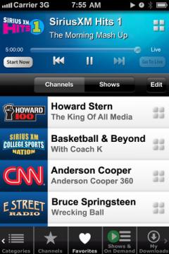 SiriusXM Internet Radio for iPhone/iPad