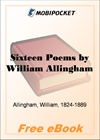 Sixteen Poems for MobiPocket Reader