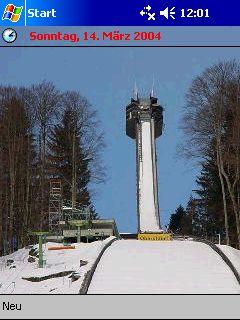 Ski Jump Oberstdorf Theme for Pocket PC