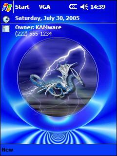 Sky Dragon Theme for Pocket PC