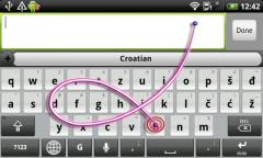 SlideIT Keyboard Croatian Language Pack for Android